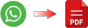 whatsapp to pdf